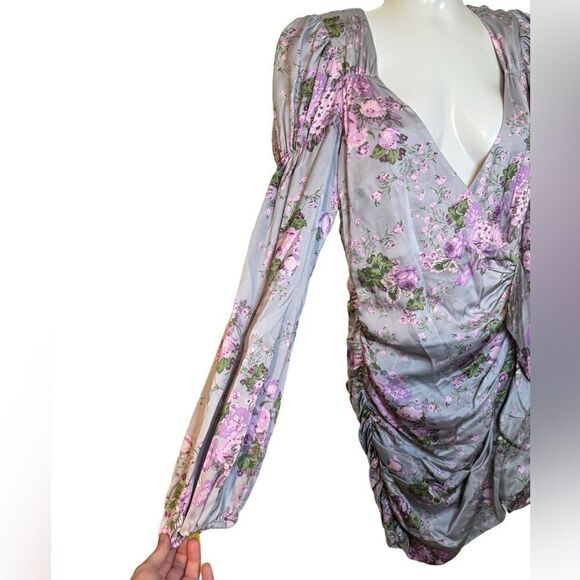 NWT For Love & Lemons Jardin Floral Mini Dress - Picture 7 of 11